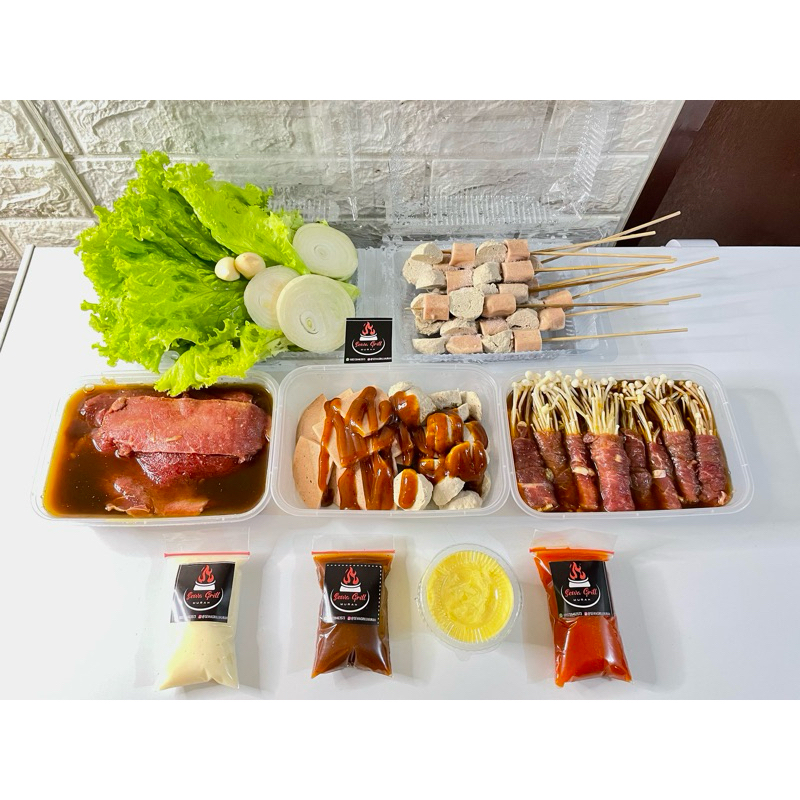 

PAKET SPECIAL SAPI + BEEF ENOKI (PAKET BBQ || PAKET GRILL)