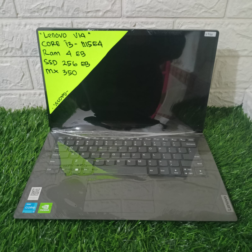 MURAH LENOVO V14 CORE I3-1115G4 RAM 4GB SSD 256GB MX 350 14" (2960)