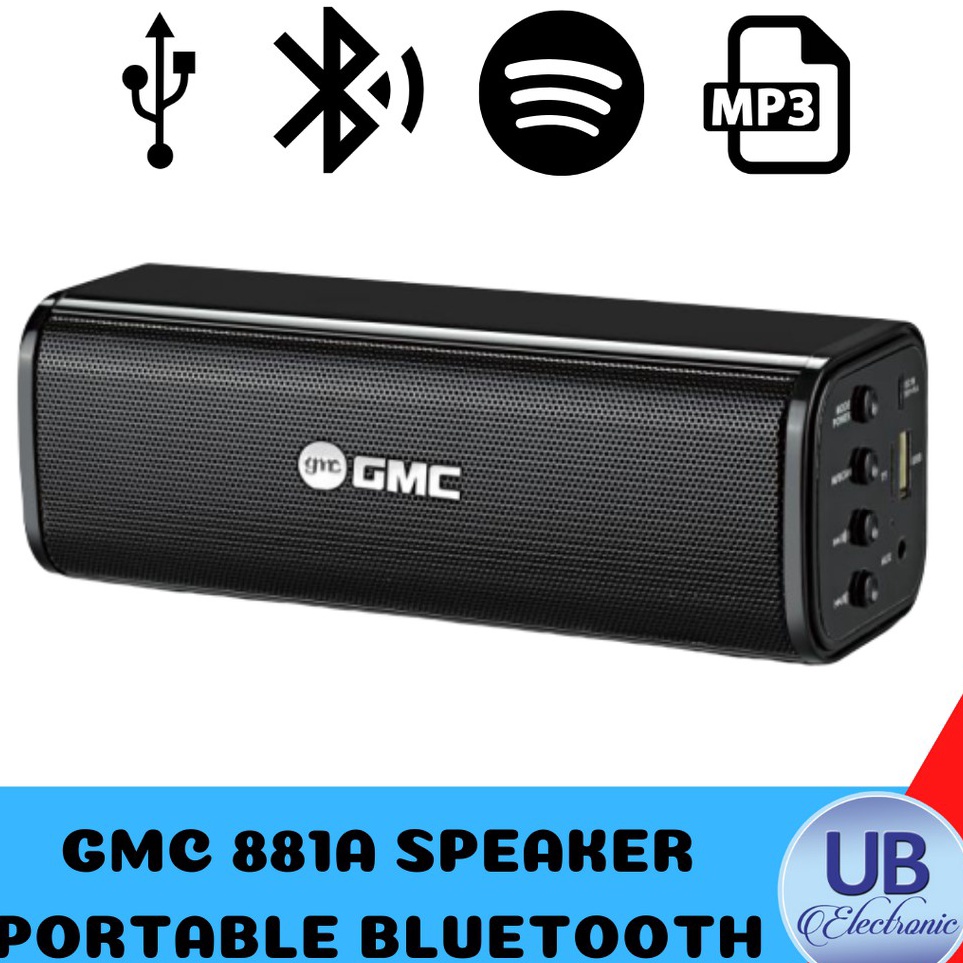 gP Speaker Multimedia GMC 881A USB Bluetooth d Terbaru Ready