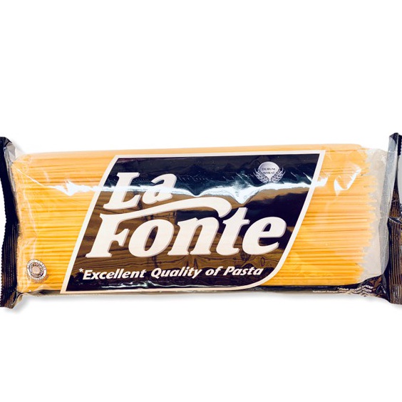 

Spaghetti Spagheti Lafonte LA FONTE no 11 1 kg 1 gram MURAH