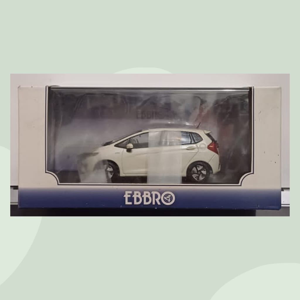 Ebbro 1:43 - Honda Jazz / Fit GK5 White