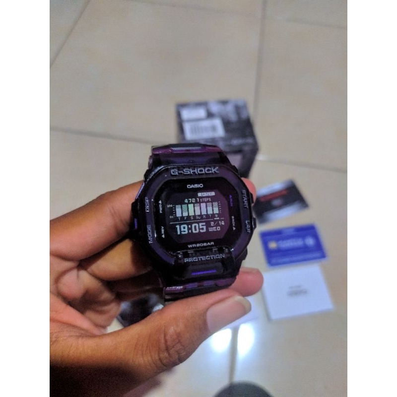 Gshock GBD-200sm-1a6dr bekas/second original
