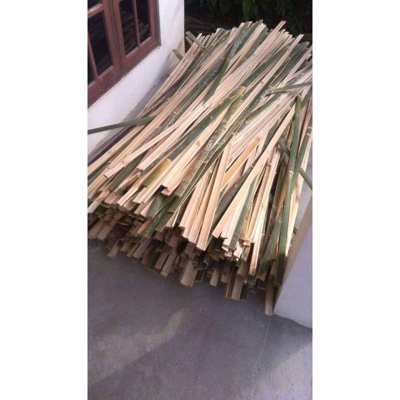 bilah bambu,bambu wilahan panjang 1 meter