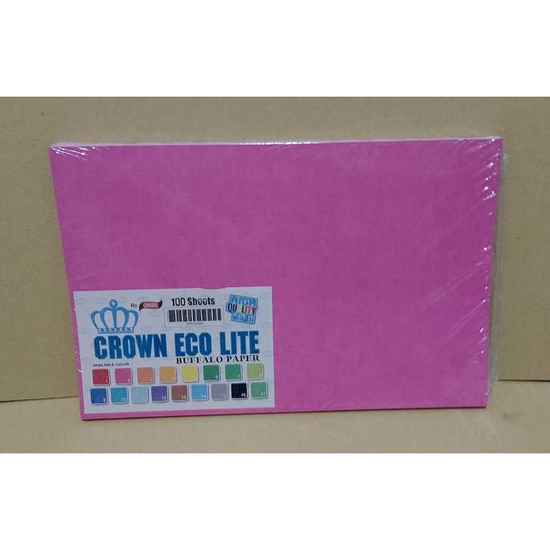 

(Murah) Kertas Pink Buffalo F4 (100 lbr) "Crown" buat cover jilid
