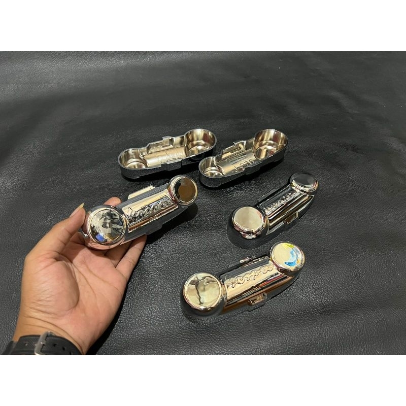 Tutup cover fork new px chrome vespa px excel exclusive spartan pk as besar kecil original import cu