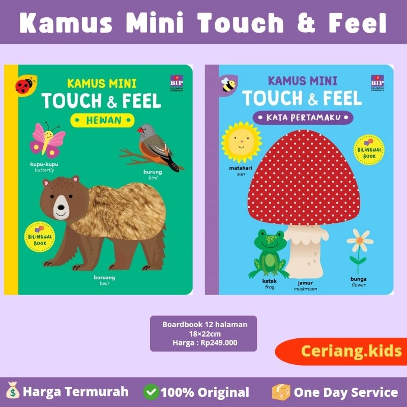 Kamus Mini Touch and Feel