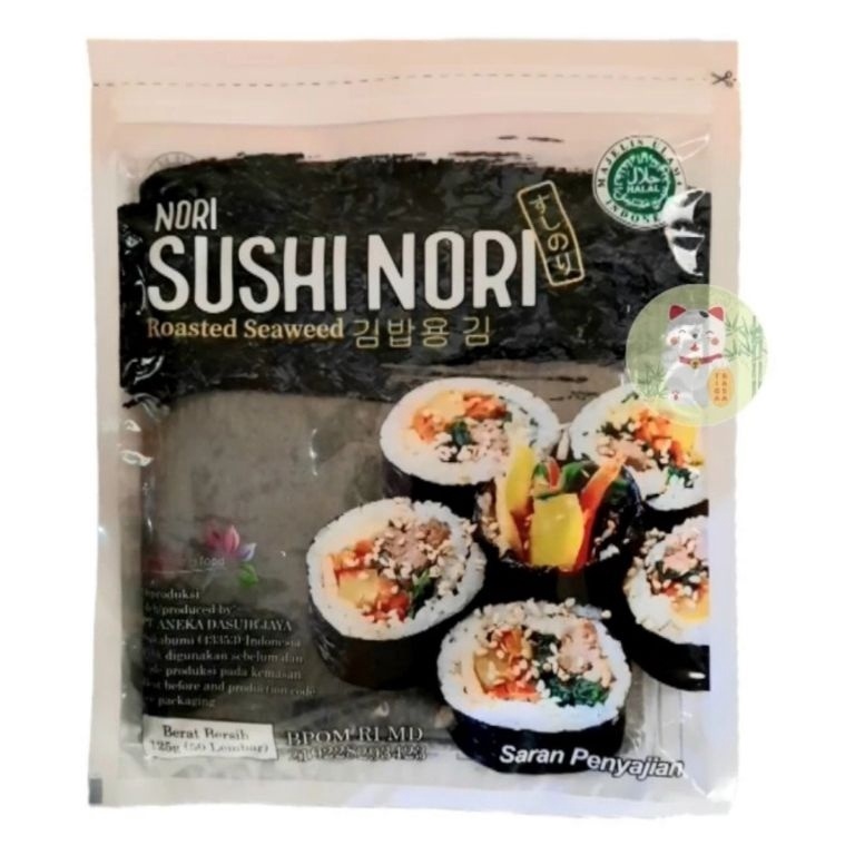 

ORIGINAL Sushi Nori 5 Lembar Rumput Laut Roasted Seaweed 5 Lembar