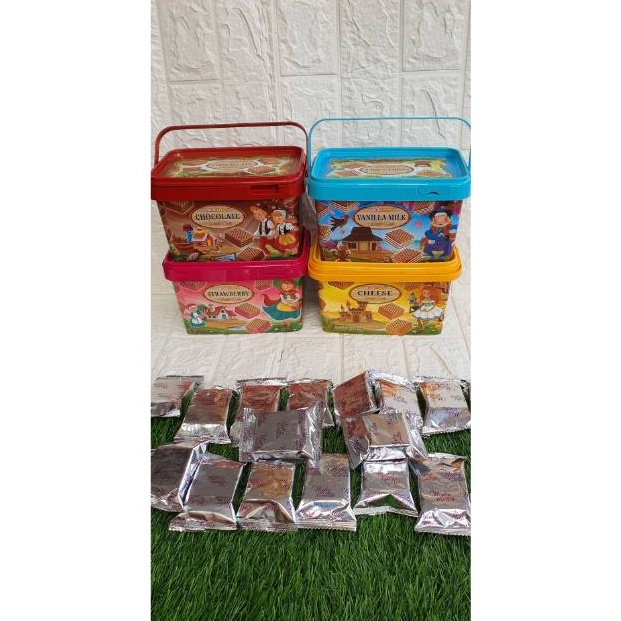 

BEST SELLER Wafer cube biscotto Toples Wafer biskitop hampers lebaran bingkisan idul fitri