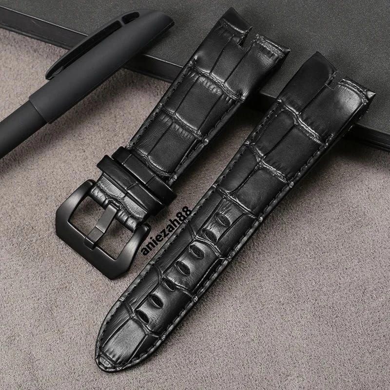 Tali Kulit Jam Tangan Pria Roger Dubuis High quality Leather Strap Jam Roger Dubuis RD