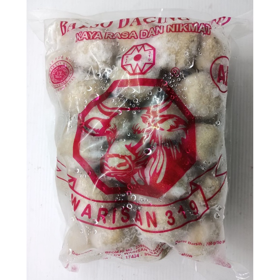 

TERBARU BAKSO SAPI WARISAN 319 AB ISI 5 PCS