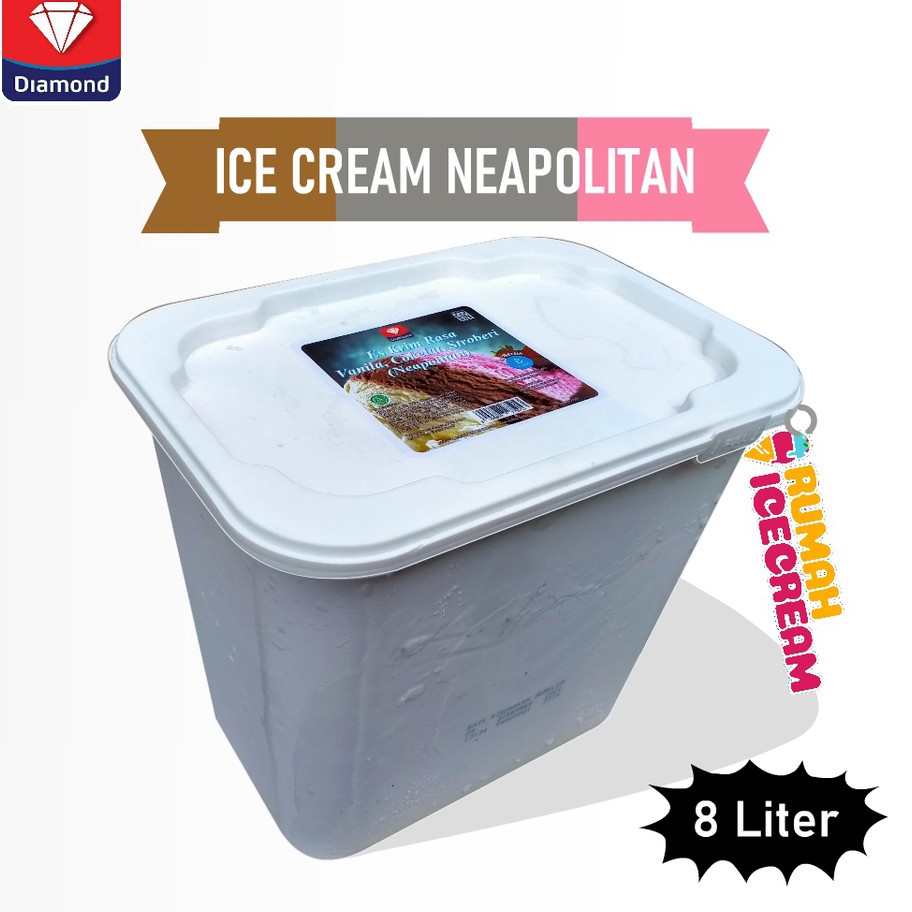 

XC26619 Ice Cream Es Krim 8 Liter Diamond