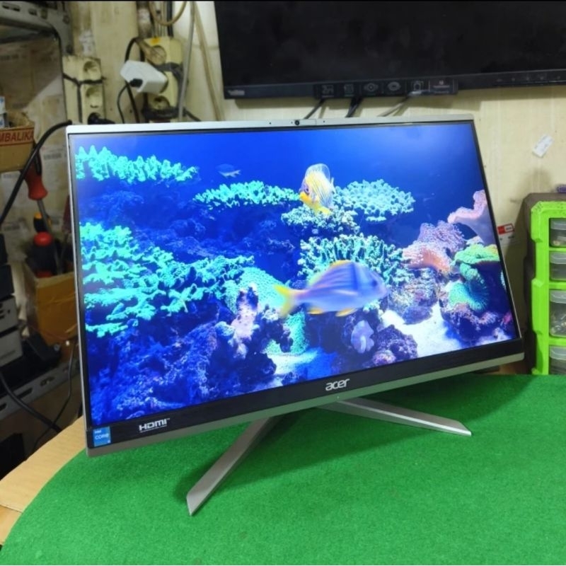 PC ALL-IN-ONE | AIO ACER ASPIRE C22-1650 INTEL CORE I3-1115G4 RAM 4GB SSD 512GB