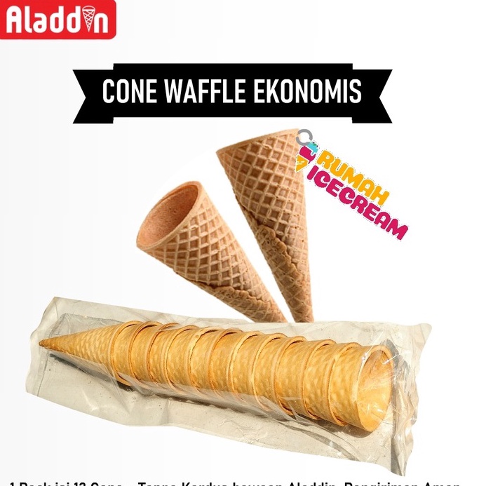 

STOK SIAP COD Cone Es Krim Aladin Aladdin Ekonomis