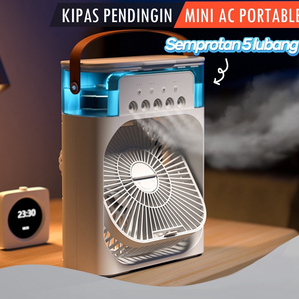AIR COOLER KIPAS PENDINGIN MINI AC PORTABLE MOBIL DAN RUANGAN  AC Portable Air Cooler AC Mini Super 