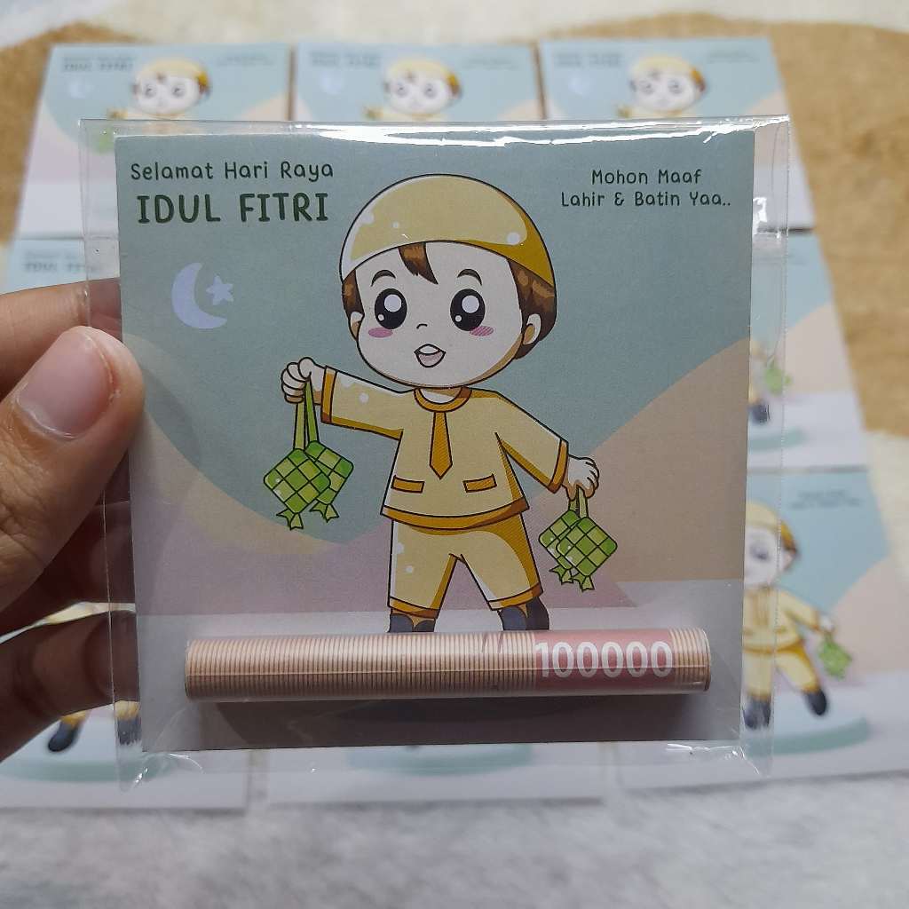 

Amplop Lebaran Aesthetic Viral Unik 2025 Terbaru Model Gulung Sedotan