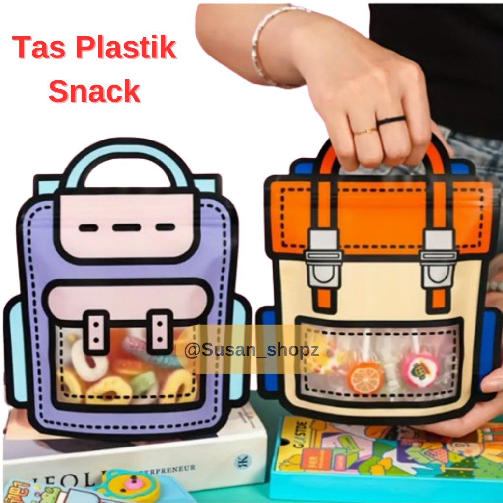 

Kantong Plastik Snack Goodie Hampers Souvenir Model Tas