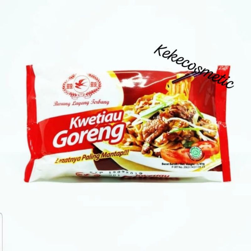 

Kwetiau Goreng Burung Layang Terbang