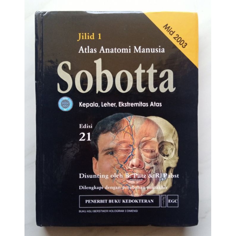 SOBOTTA. Atlas Anatomi Manusia. Jilid 1. Mid 2003.