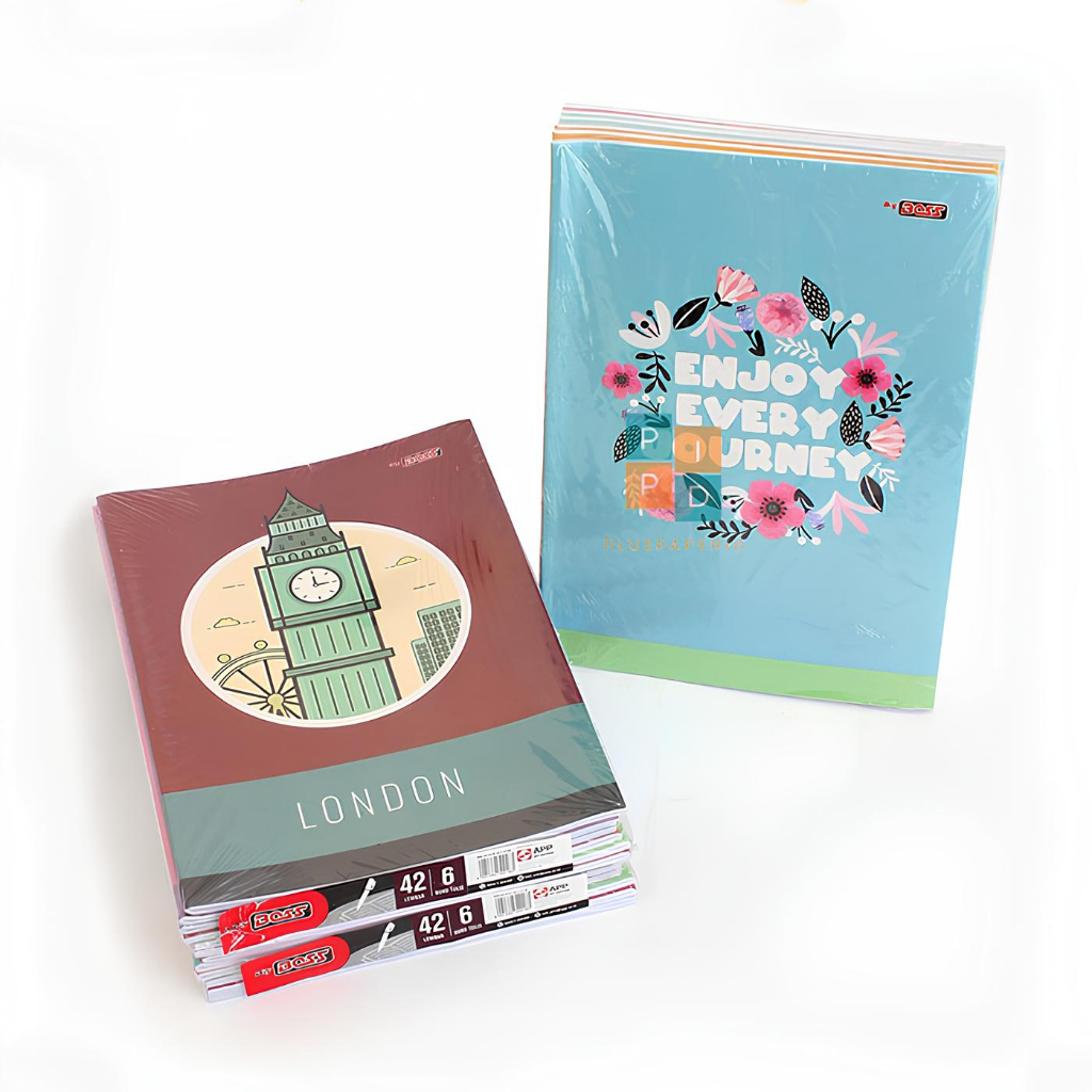 

HJK 1 PAK Buku Tulis Big Boss BigBoss 42 Lembar Ukuran B5 Boxy Buku Campus