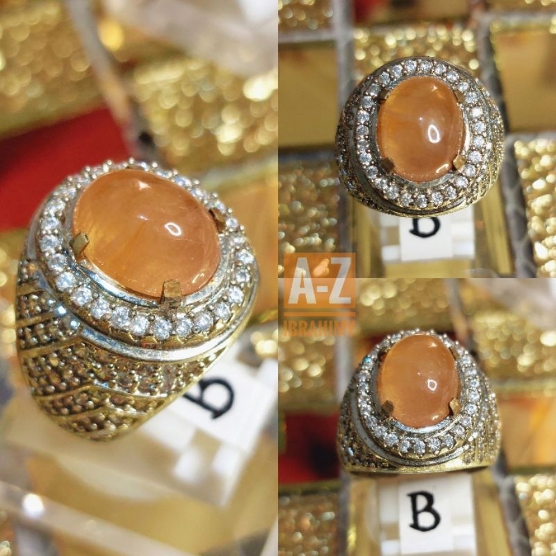 Cincin Batu Natural Yaqut Safir