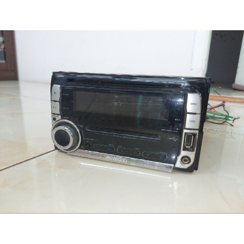Head Unit Kenwood DPX5110 copotan Honda Jazz RS