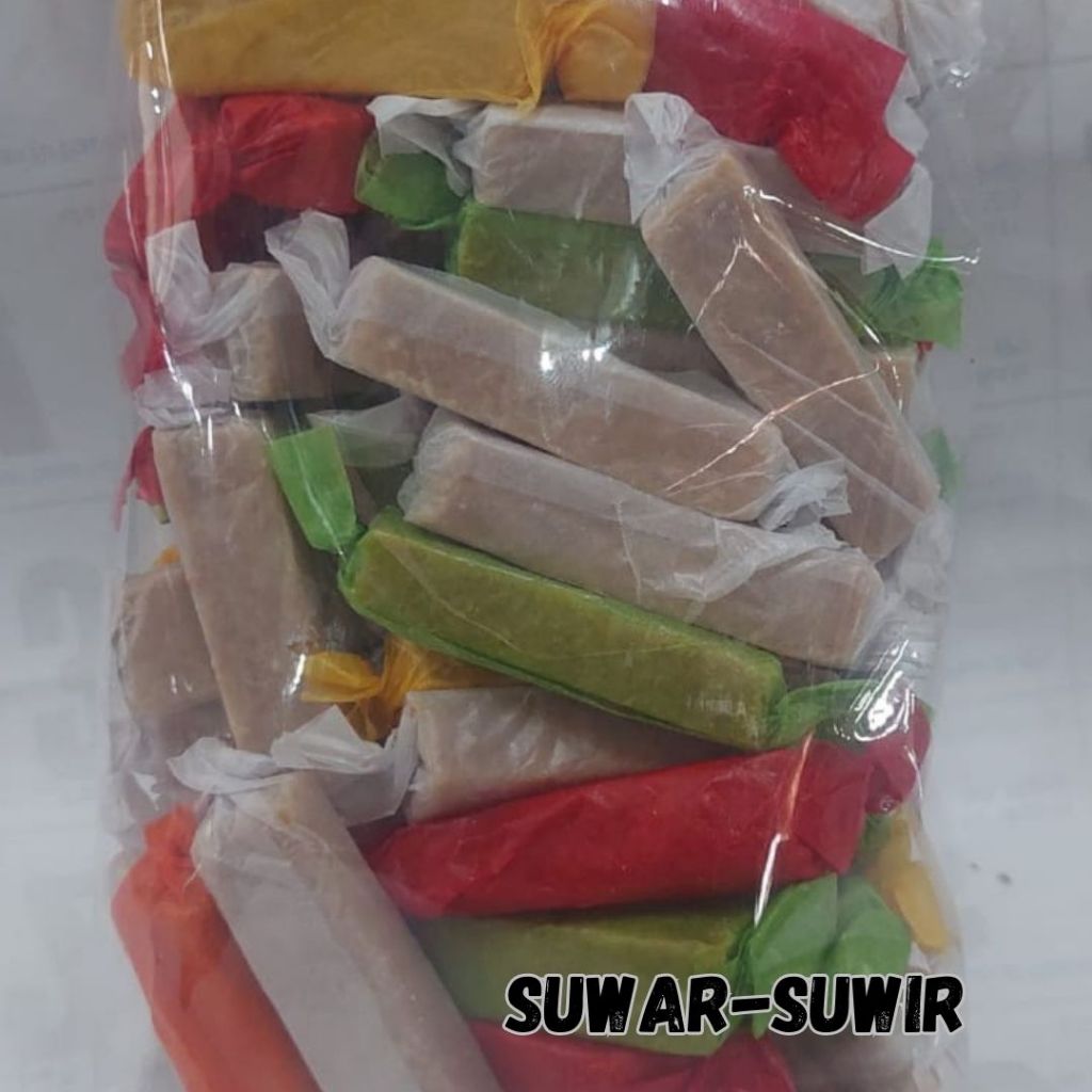 

PERMEN TAPE DODOL TAPE SUWAR SUWIR KILOAN 1 KG RASANYA ENAK MANIS LEZAT FRESH KUALITAS TERBARU MURAH COD