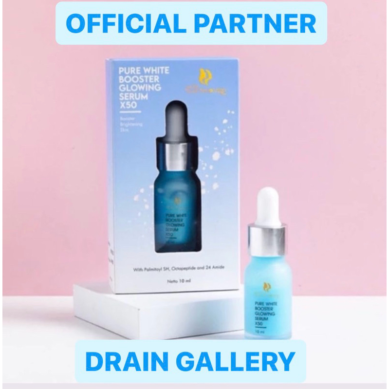 HOUSE OF BEAUTY-SERUM PURE WHITE BOOSTER GLOWING 50x Brightening Glow up