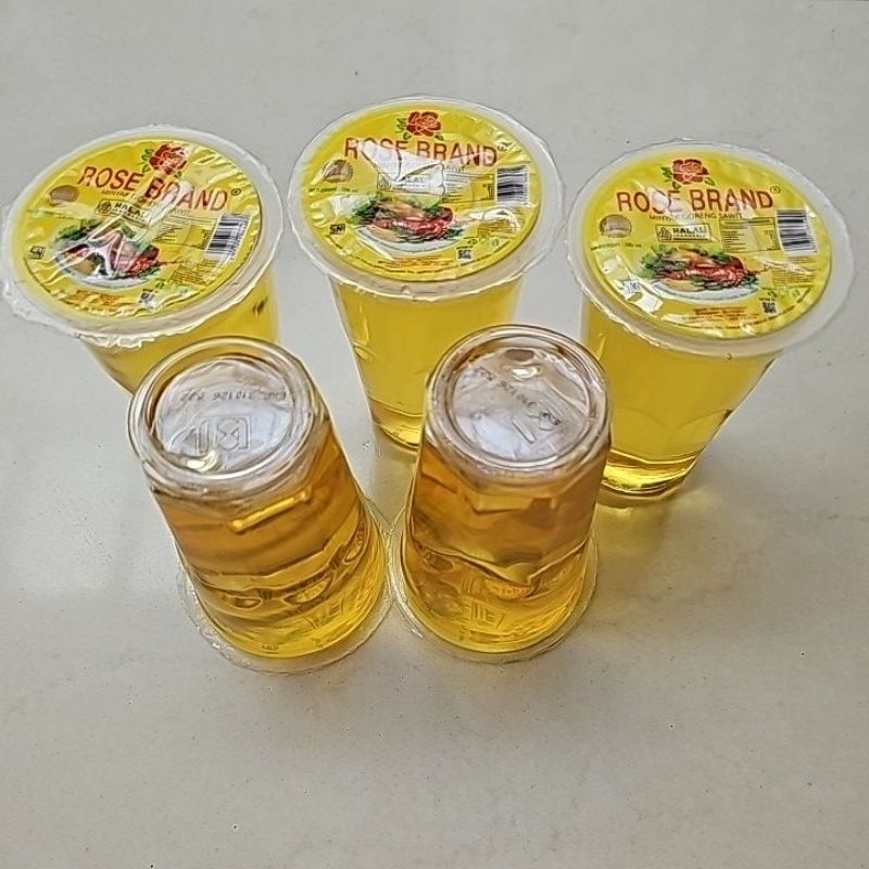 

5 gelas minyak goreng Rosebrand @220ml. Expired 2026