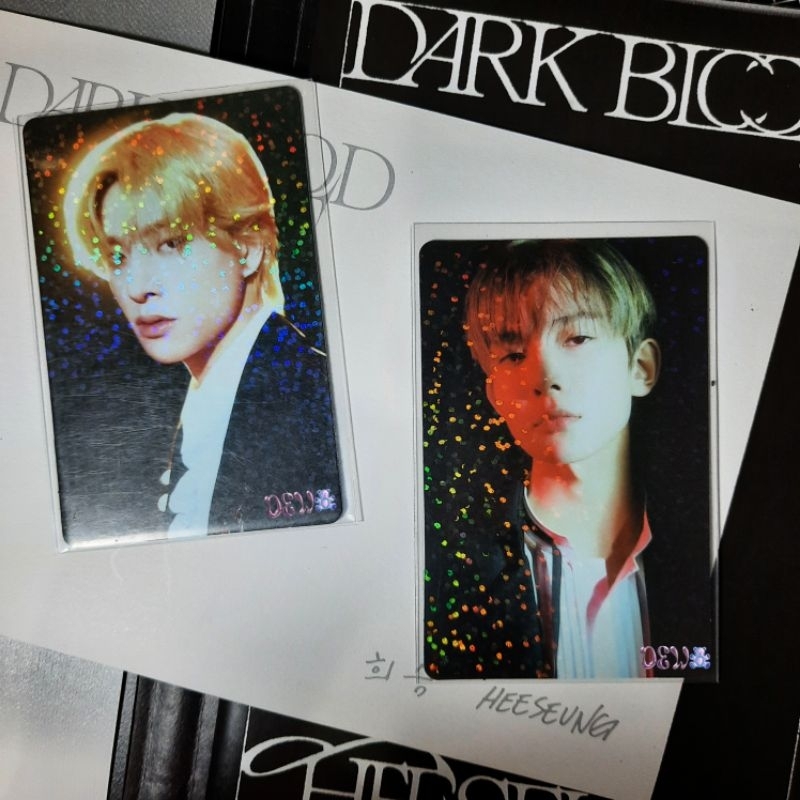 PC Heeseung Jake Enhypen POB Mukor DB (Music Korea Dark Blood) Photocard Official Benefit