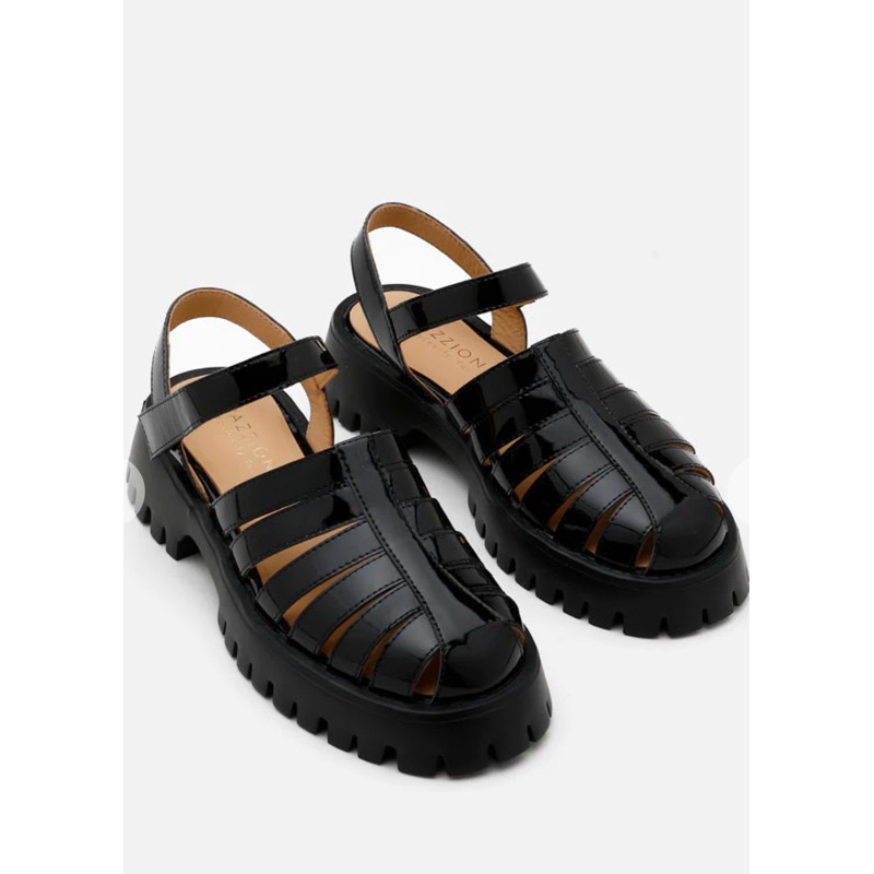 PAZZION ELOWEN CAGE STRAP SZ 39