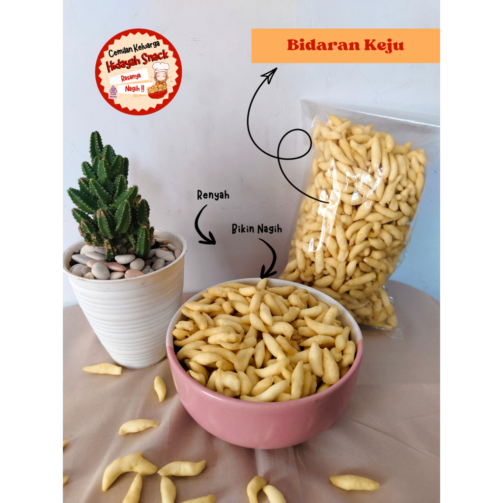 

PROMO!!! Bidaran Keju Mini 500g, rasa super enak, tidak alot, harga TERMURAH