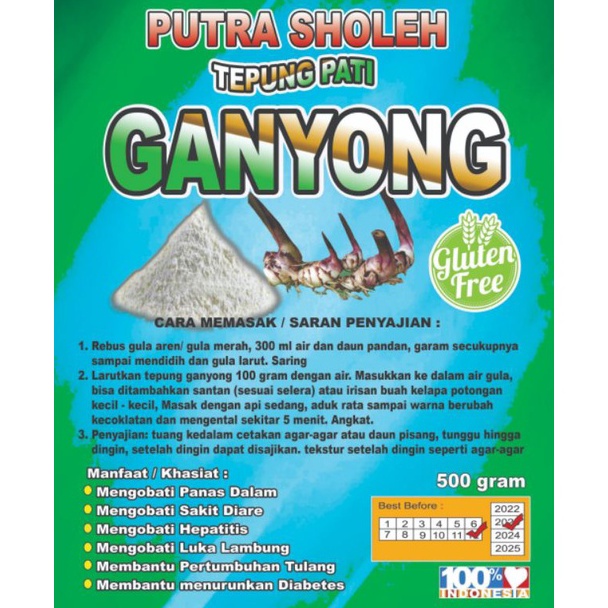 

BEST SELLER Tepung Pati Ganyong asam lambung sagu ganyong Tepung Ganyong 5 gr arrowot tepung ganyong Putra Sholeh herbal untuk asam lambung dan maag serta atasi gerd