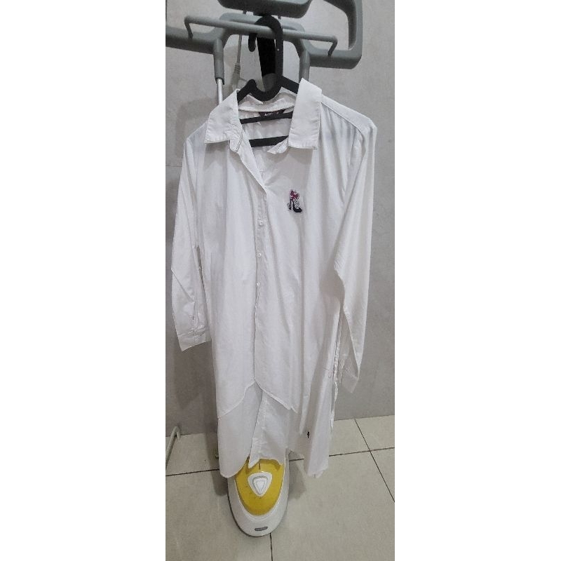 kemeja putih katun ako