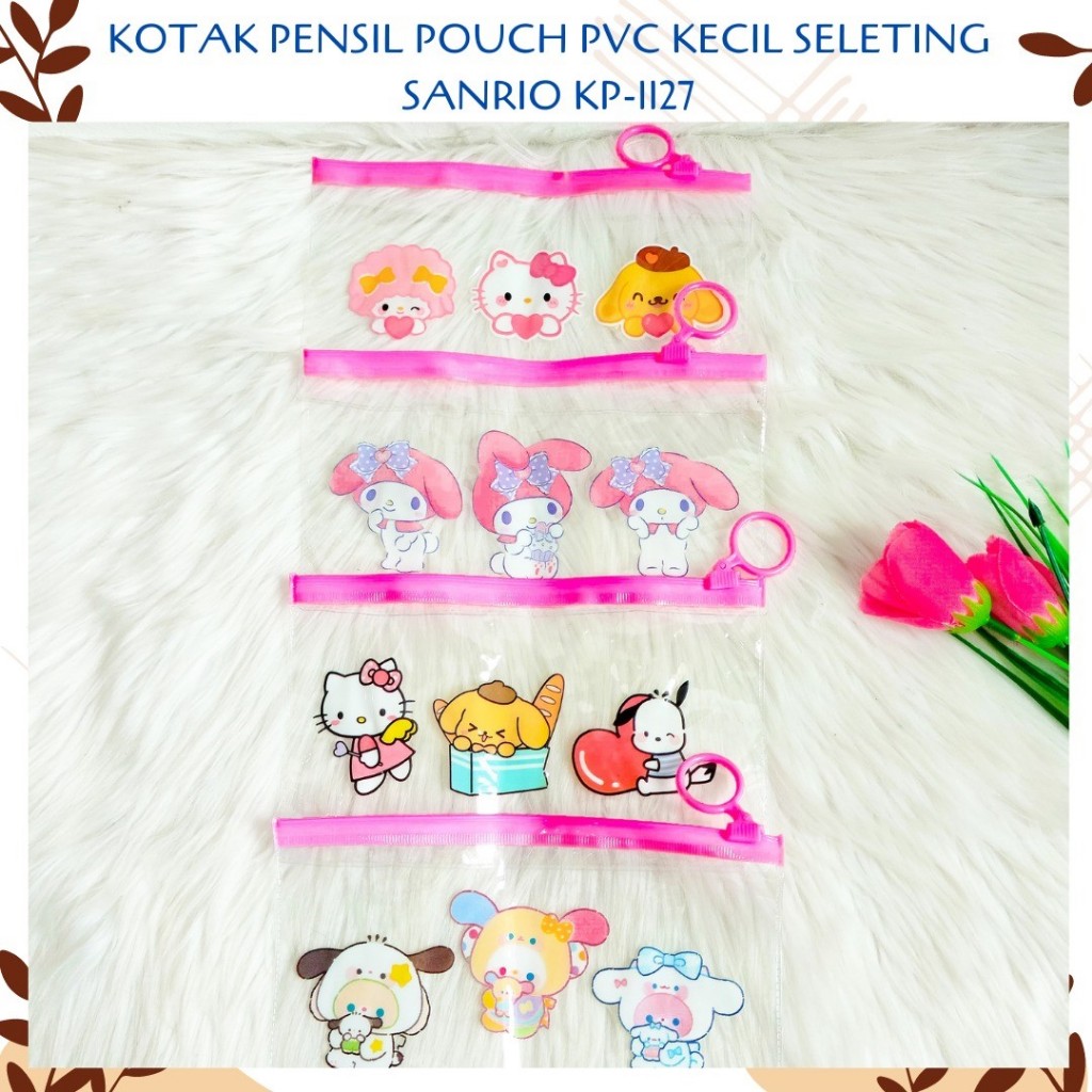 

KOTAK PENSIL POUCH PVC KECIL SELETING SANRIO KP-1127 PENCIL CASE TEPAK LUCU UNIK IMUT ALAT TULIS KANTOR SEKOLAH MURAH TERMURAH COD
