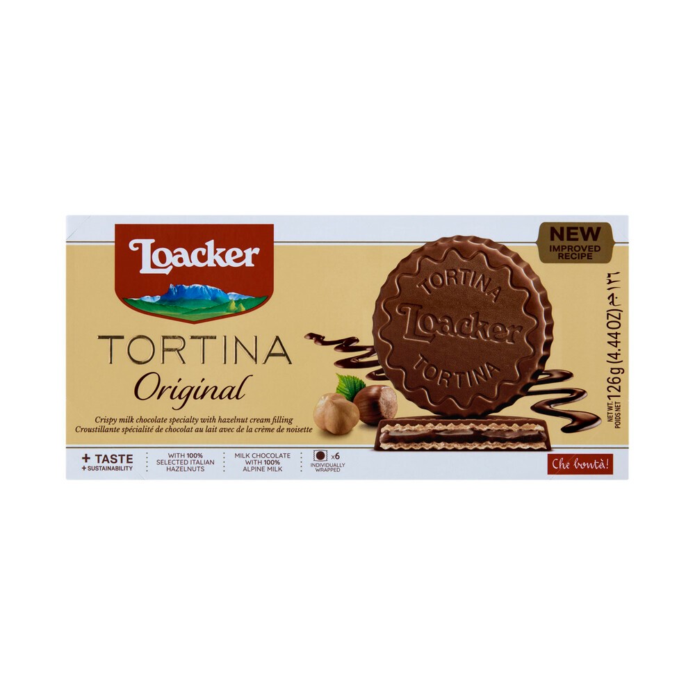 

Loacker Gran Pasticceria Tortina Biscuit Original | 126g Australia