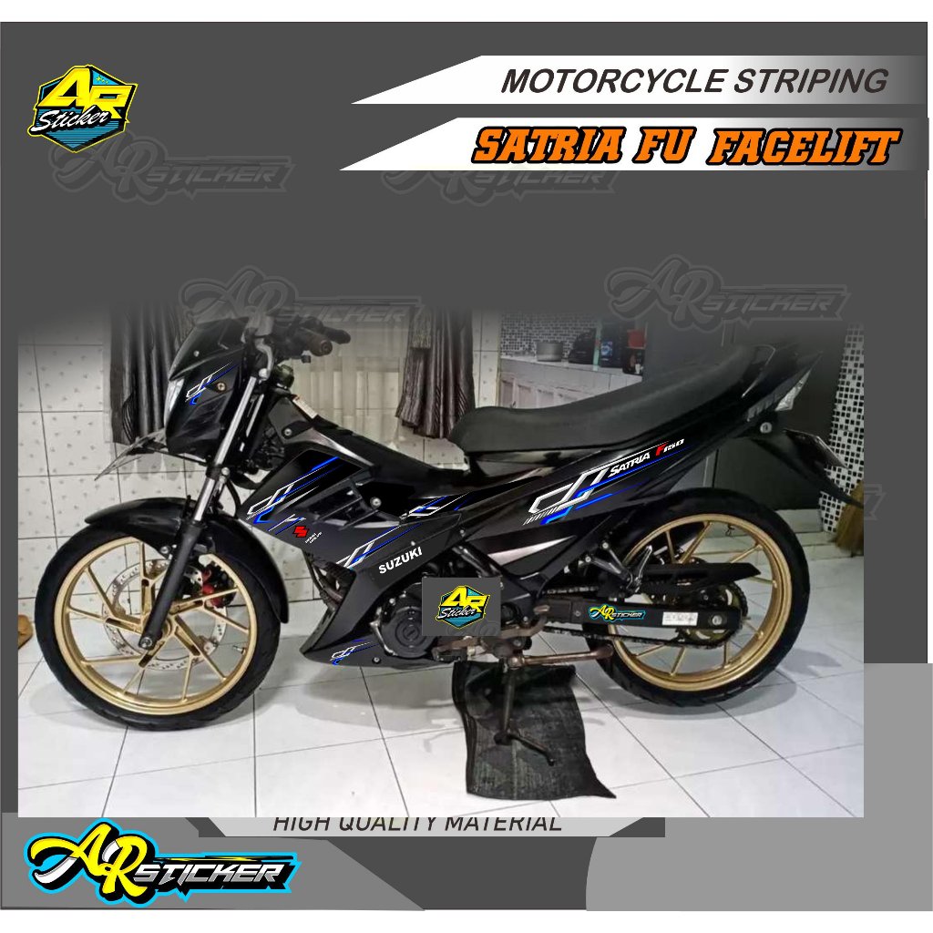 striping satria fu facelift / stripping satria fu facelift / striping satria fu / striping satria fu