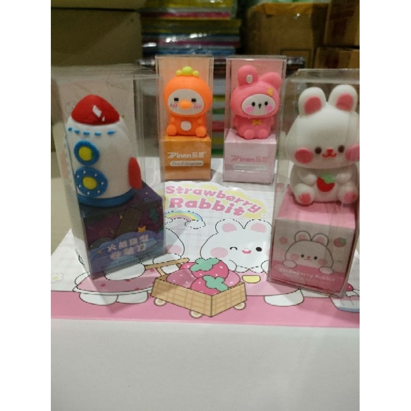 

Serutan Pensil Motif Lucu | Serutan Pensil karakter