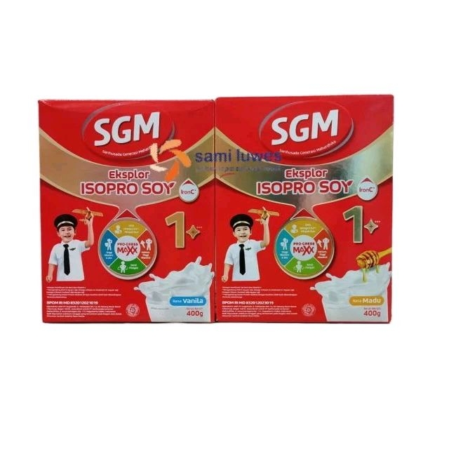 SGM Eksplor ISOPRO SOYA 1+ | 400 Gram