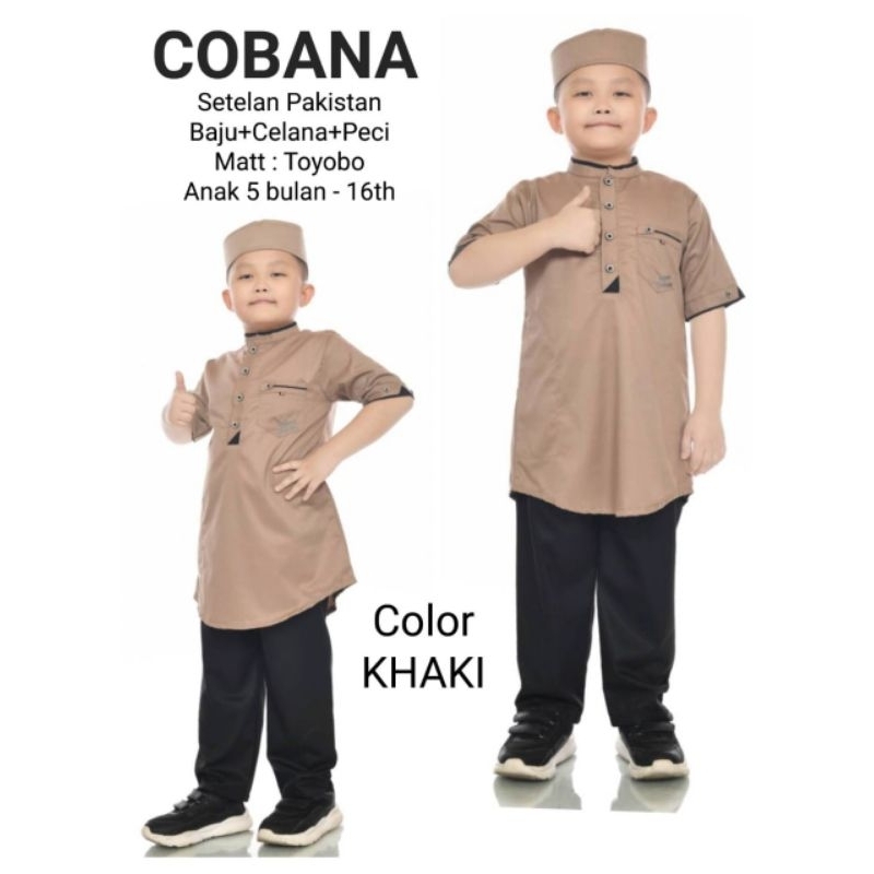 arimarstore baju Koko stelan anak pria dari umur 2 tahun - 15 tahun_stelan Koko anak pria
