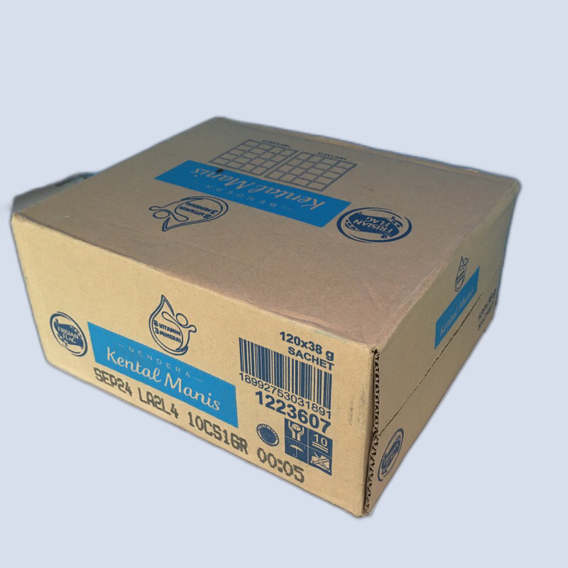 

Susu bendera frisian flag, per karton