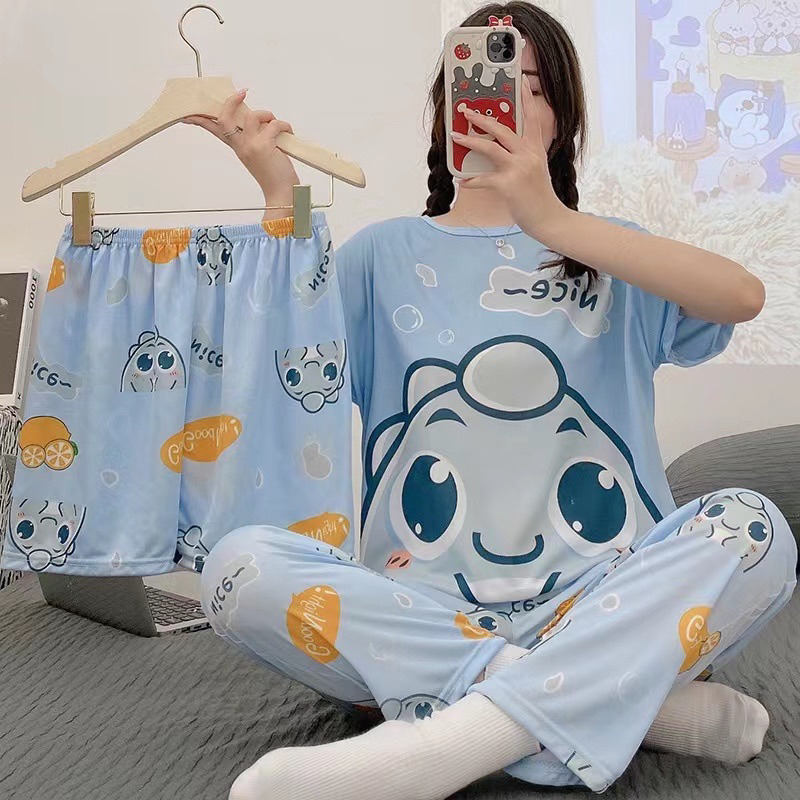 Piyama korea piyama kekinian piyama celana piyama set piyama wanita piyama lucu baju tidur lucu baju