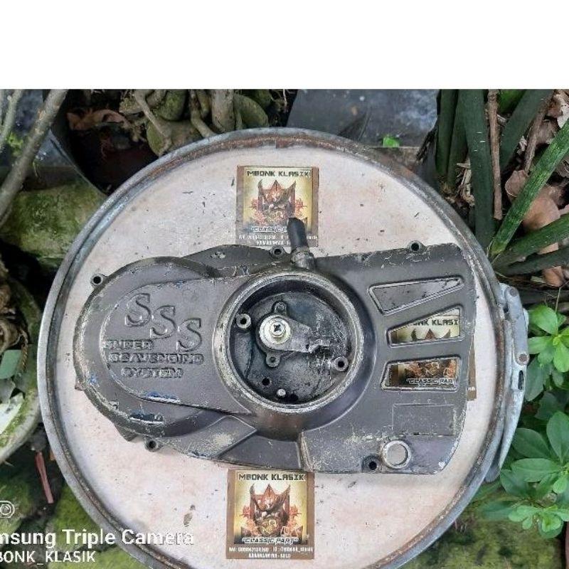 cover bak magnet kopling suzuki rgr ORIGINAL cover bak kopling magnet rgr tutup magnet rgr kalter su