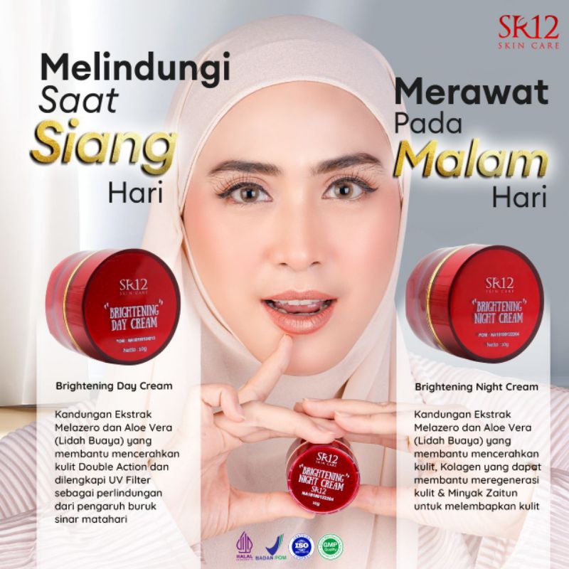 BRIGHTENING DAY CREAM SR12/ BRIGHTENING NIGHT CREAM SR12