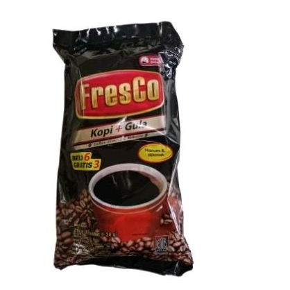 

Fresco Kopi + Gula Beli 6 Gratis 3/9 pcs x 25g Lebih Harum Dan Hikmat