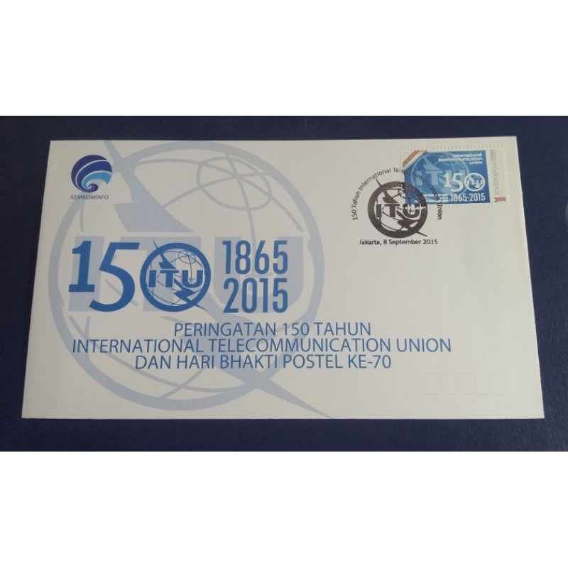 

Sampul Hari Pertama (SHP) 150 TH International Telecommunication Union