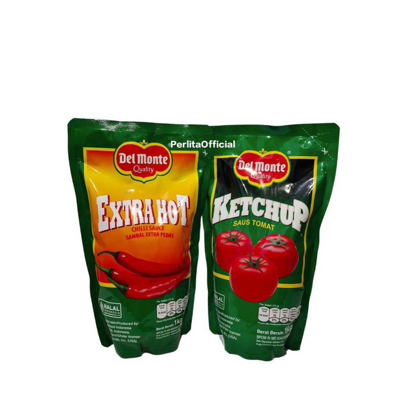 

Saus Delmonte Extra Hot & Tomat Pouch 1 Kg