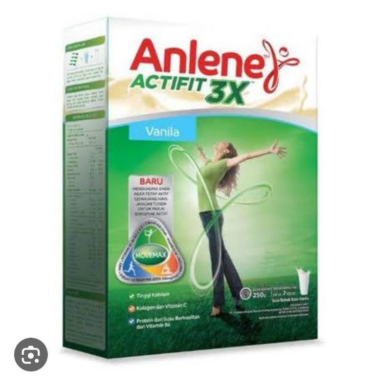 

anlene actifit vanila 240 gram