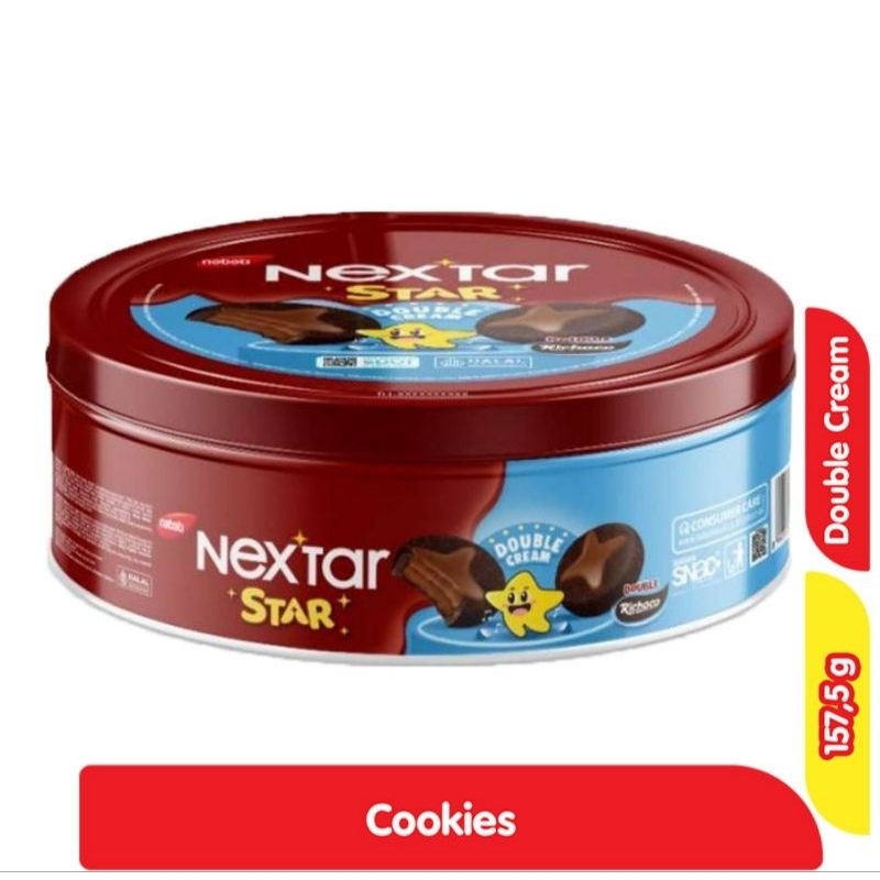 

NEXTAR Star Cookies Double Cream 157,5 g