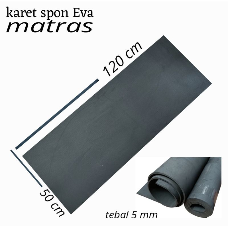 BYRUSTORE. SPON EVA/KARET SPON ATI, TEBAL 5MILI