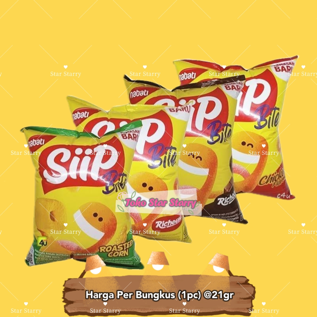 

[Per Bungkus] Nabati Siip 21gr Per Pcs Snack Viral Halal BPOM Halal MUI